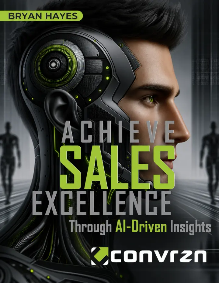 Achieve Sales Excellence Through AI-Driven Insights book cover by Bryan Hayes